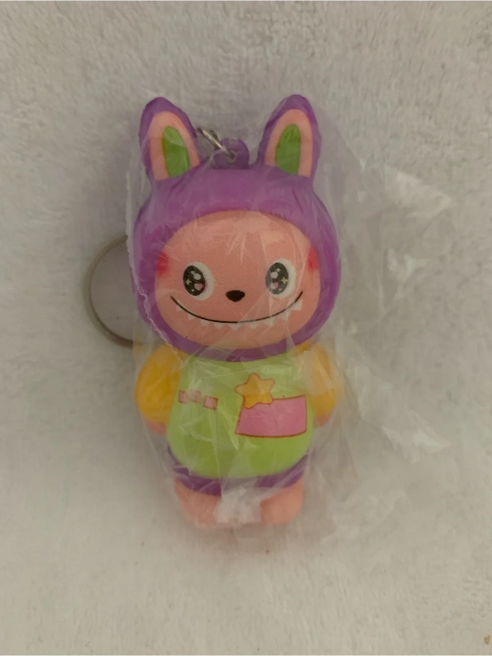 Labubu Squishy Keychain